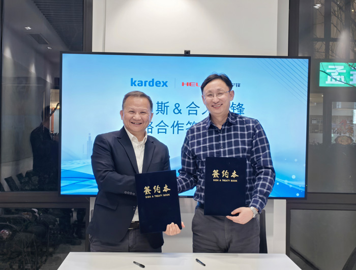 Joining Forces to Shape a New Intelligent Manufacturing Ecosystem: Kardex and Heli Yufeng Enter Strategic Partnership